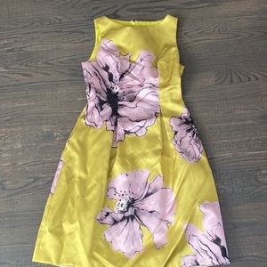 Lela rose size 4 yellow and pink jumper in good condition